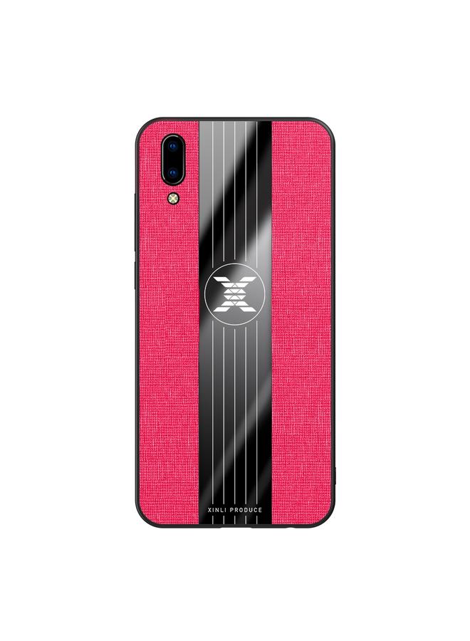 Xinli Case For Vivo Y93 Stitching Cloth Texture Shockproof TPU Protective Case - Image 2