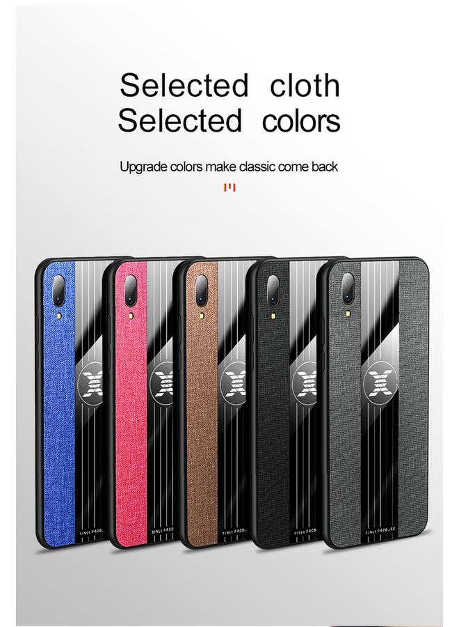 Xinli Case For Vivo Y93 Stitching Cloth Texture Shockproof TPU Protective Case - Image 5