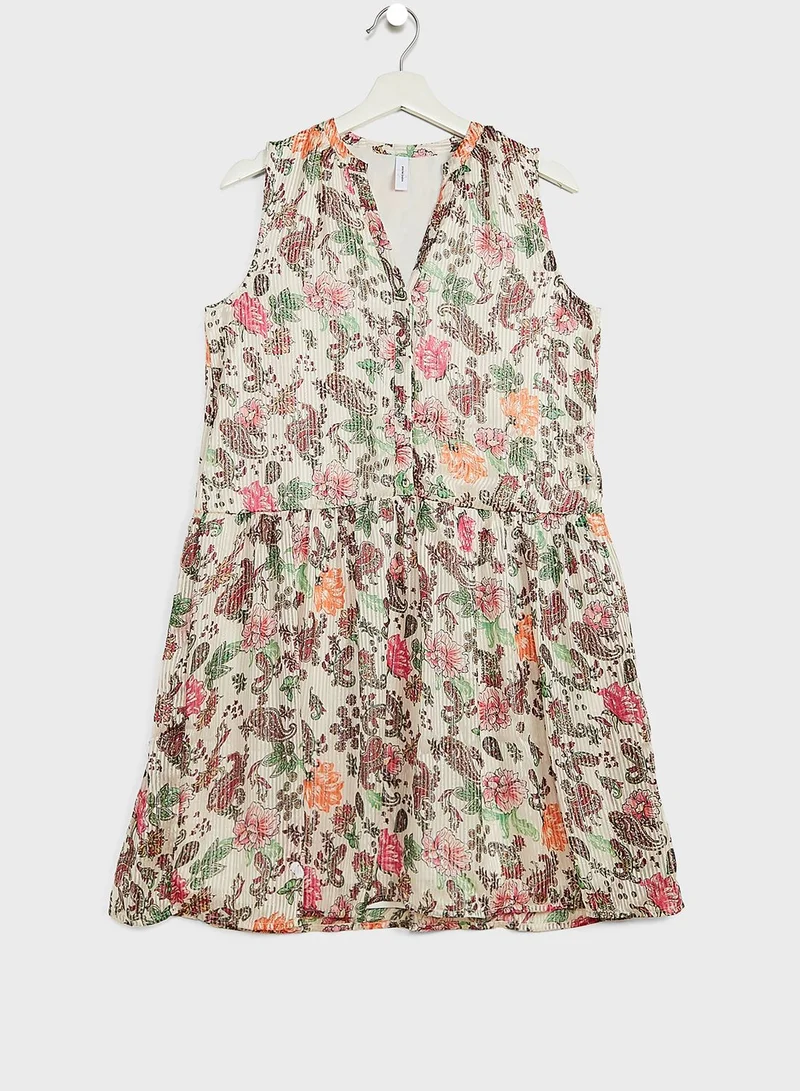 Vero Moda Girl Kids Floral Print Dress