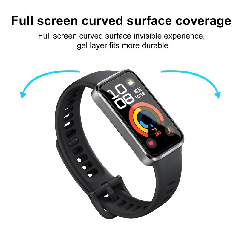 erorex For Huawei Band 10 2Pcs Curved 3D Composite Material Soft Film Screen Protector - Image 3