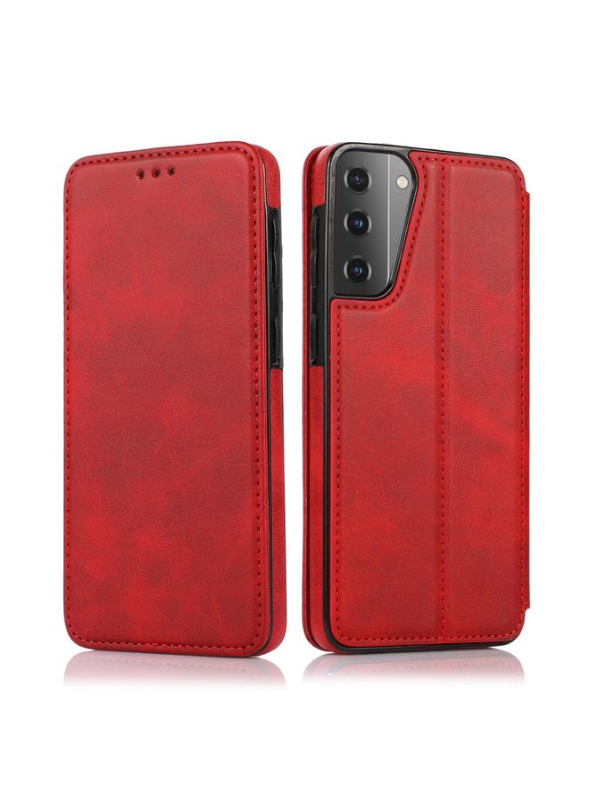 اس-توب جراب لهاتف Samsung Galaxy S21 5G جراب هاتف جلدي مغناطيسي من Knight - Image 1