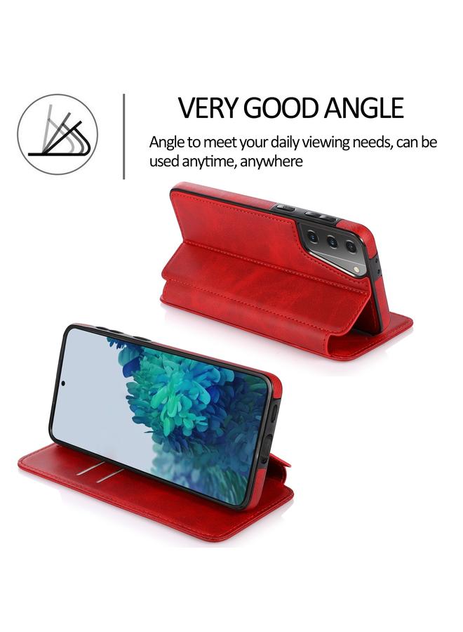 اس-توب جراب لهاتف Samsung Galaxy S21 5G جراب هاتف جلدي مغناطيسي من Knight - Image 5