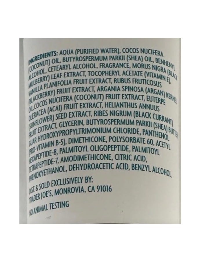 Trader Joe's Shea Butter & Coconut Oil Hair Mask 5.1 FL OZ - 2-Pack Y - Image 2