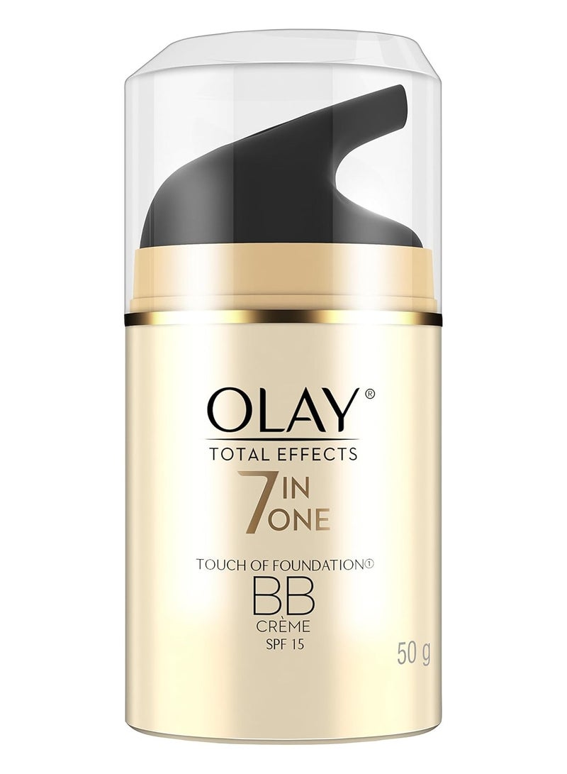 Olay Total Effects 7In1 AntiAgeing BB Day Cream with Touch of Foundation SPF15 50g - Image 1