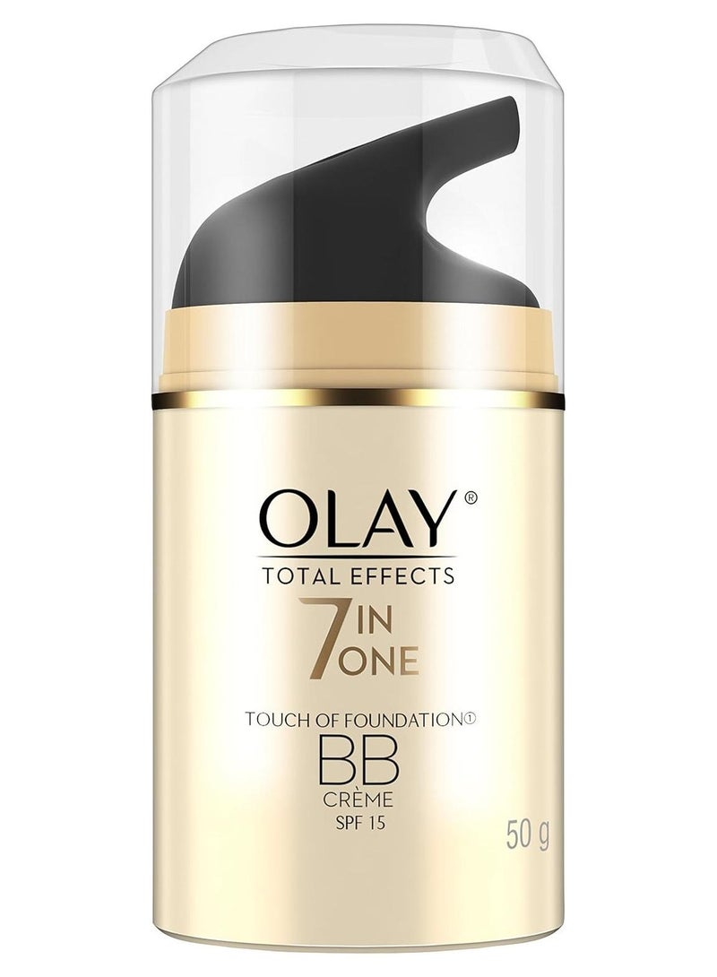 كريم بي بي النهاري 7 في 1 المضاد للشيخوخة مع لمسة من كريم الأساس بعامل حماية من الشمس SPF15 50 جم - Image 1