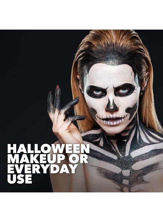 MANIC PANIC Dreamtone Flawless White Liquid Foundation - Full Coverage White Foundation And Color Corrector with Demi Matte Finish - Cosplay, Halloween Makeup, & Everyday Use (0.96oz) - Image 5