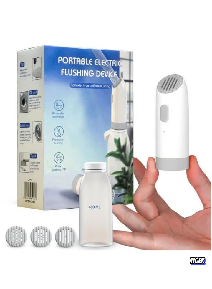 TIGER Portable Electric Bidet with 3 Spray Modes, USB Rechargeable, Ideal for Camping, Desert Trips, Airplanes, Trains, and Holidays – Travel-Friendly, Compact Design for Hygiene On-the-Go - Image 2