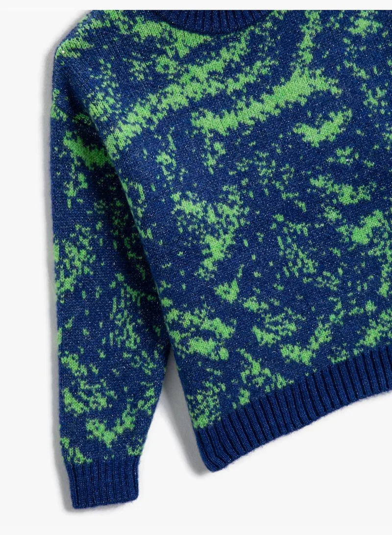 KOTON Knit Sweater Round Neck