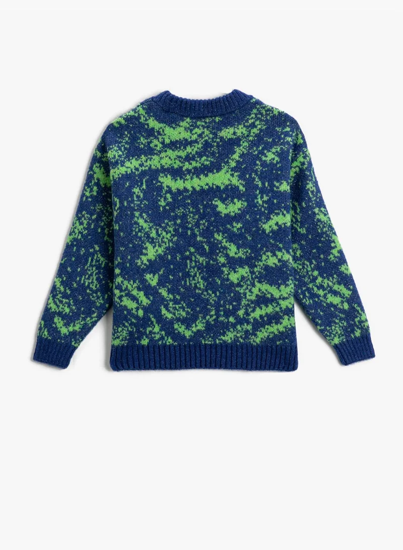 KOTON Knit Sweater Round Neck