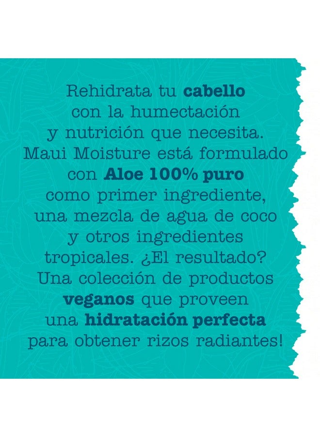 MAUI MOISTURE Strength Antibreakage + Moisturizing Agave Conditioner For Color Treated Or Chemically Damaged Hair Vegan Silicone Parabenfree Sulfatefree Surfactants Hibiscus 13 Fl Oz - Image 3