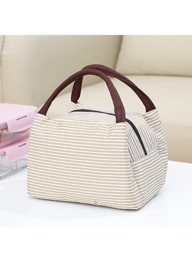 Thermal insulation bag, cold and fresh food storage bag, Oxford cloth aluminum foil handbag, portable lunch box bag  - Image 1