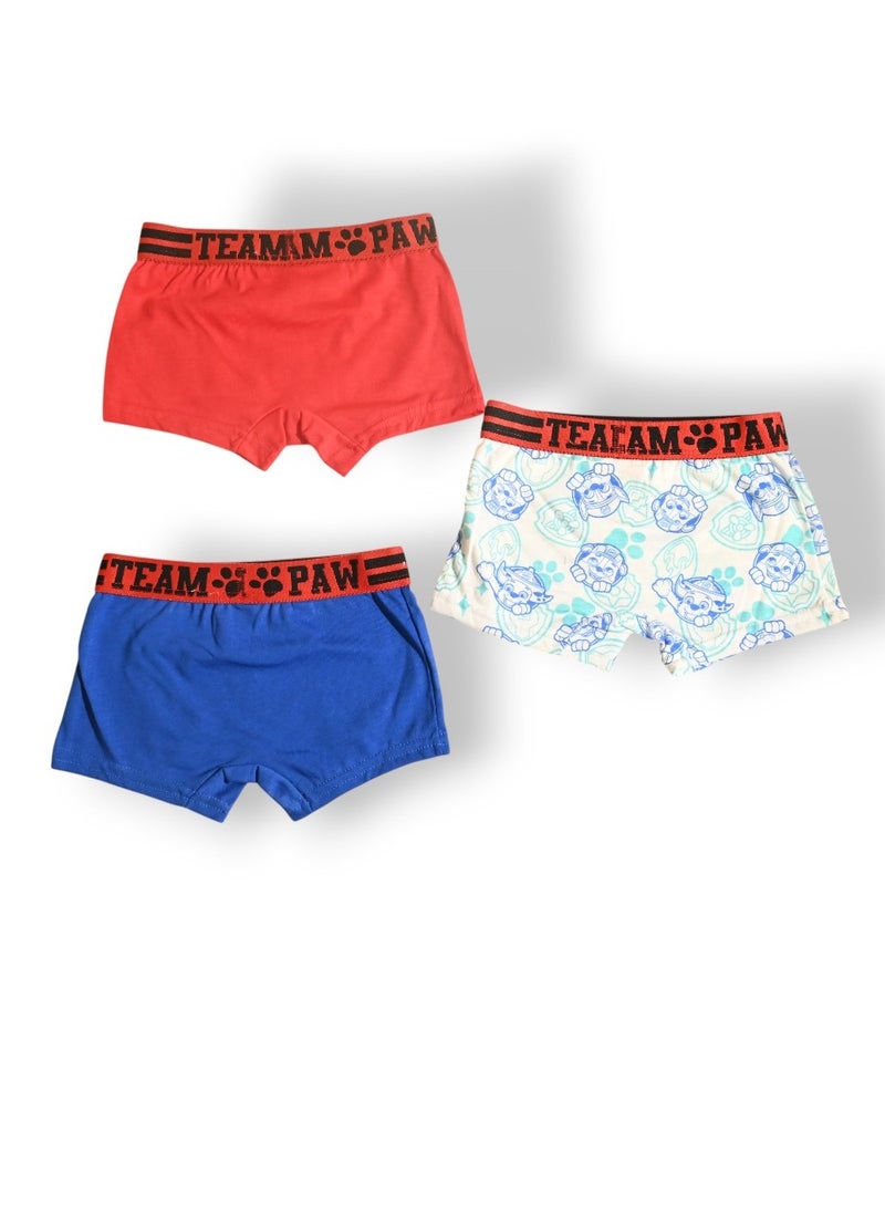 PAW PATROL PAW PATROL 3PCS BOYS BOXER , 65%polyester,35%cotton  - Image 4