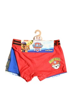 PAW PATROL PAW PATROL 3PCS BOYS BOXER , 65%polyester,35%cotton  - Image 1