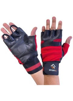 SPORTQ®️ Gym Gloves with Wrist Wrap Support for Men and Women, Weightlifting Gloves with Excellent Grip, Full Palm Protection for Powerlifting, Training, Fitness, Suspension, Pull-Ups - pzsku/Z13466D9893008A023C29Z/45/_/1737374938/6bd3dcc8-20fd-4b79-af76-54c8ebb0f471