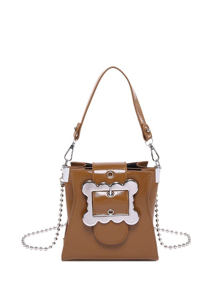Mark Fairwhale New Fashionable And Minimalist Hand-held Single-shoulder And Crossbody Bag 