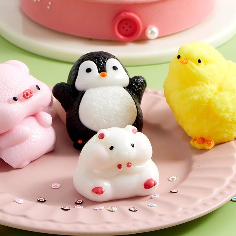 JOYIN Animals Taba Squishy Toys, Pack of 4 - Image 5