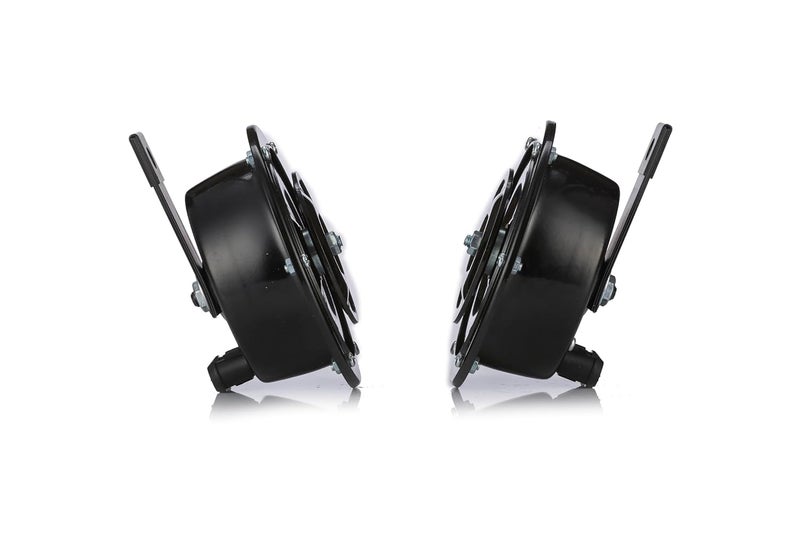 BOSCH بوش_أوروبا_بوق_لون_أسود_12 فولت_مجموعة من 2_للسيارة، LCV - Image 3