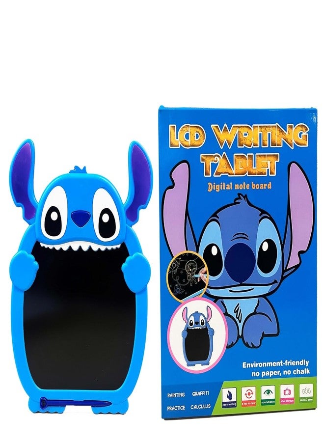 Kriiddaank Stitch LCD Writing Magic Tablet 11.5cm, Drawing Pad for Kids, Preschool Early Education Toy, Toddler Travel Game for Boys & Girls, Birthday Gift for 3 4 5 6 7 8 9 Year, Stitch Theme Color - Image 1