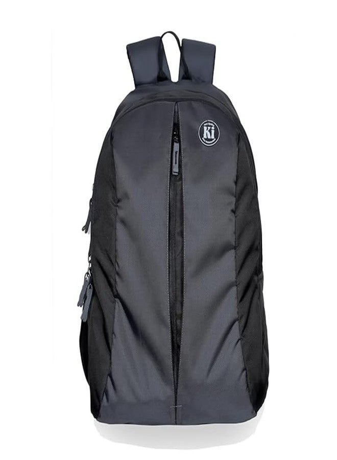 Ki Voyager Backpack | Stylish, Functional, and Durable | Companion for Every Journey | Grey & Black - Image 1
