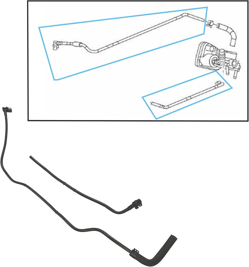 GaeaAuto Engine Coolant Thermostat Housing Assembly 25189437 with Throttle Body Heater Pipes for Chevy Aveo & Pontiac G3 - Image 3