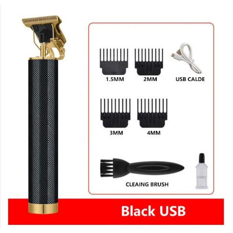 Professional Hair Clipper: Titanium Ceramic Blade For Precise Cutting - High-strength Zinc Alloy Body For Durability - 1200mAh Battery With 120 Min Runtime For Professional Styling At Home Or Salon - Image 1
