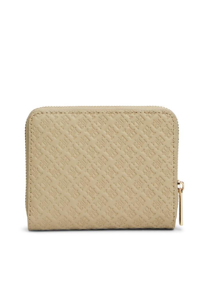 TOMMY HILFIGER Hilfiger Icon Debossed Zip-Around Flap Wallet - Image 3