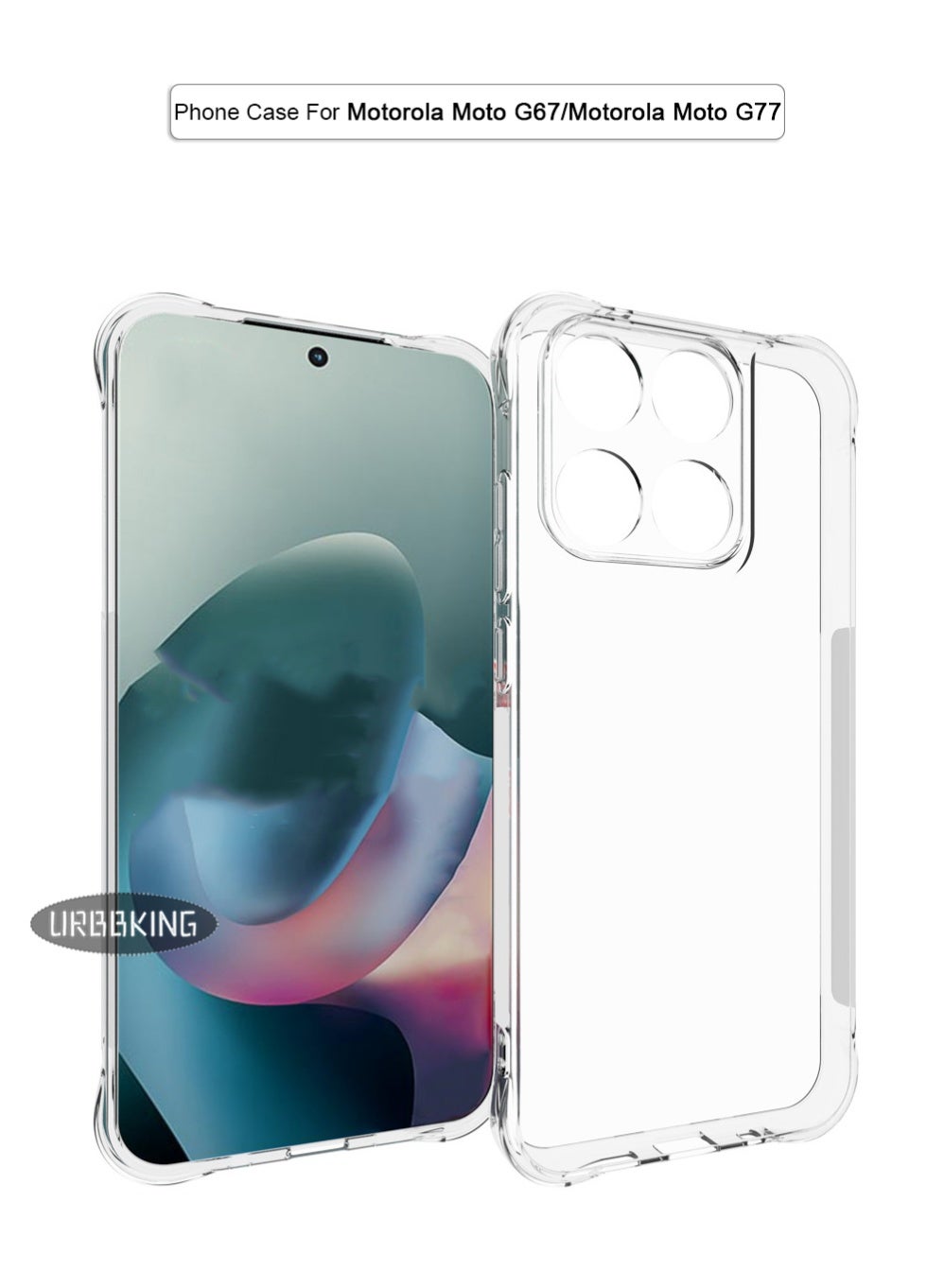 urbbking Urbbking Motorola Moto G67 Case tpu Z1346F967676D3C8A77BFZ