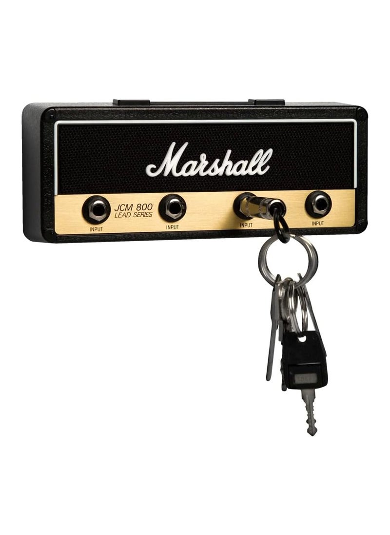 Marshall - Key Holder, Key Organisation,Mounting Guitar Amp Key Hanger. Includes 4 Guitar Plug Keychains and 1 Wall Mounting Kit. Easy Installation. - Image 1