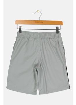 Reebok Kids Boy Drawstring Training Outdoor Short, Grey  - Image 2
