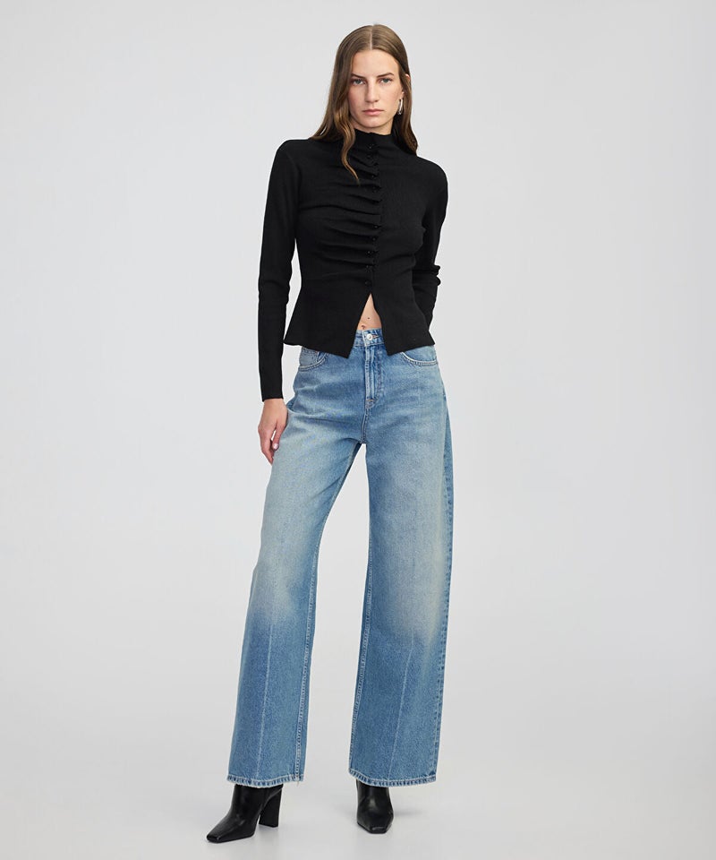 Ipekyol Asymmetric Knit Top - Image 3