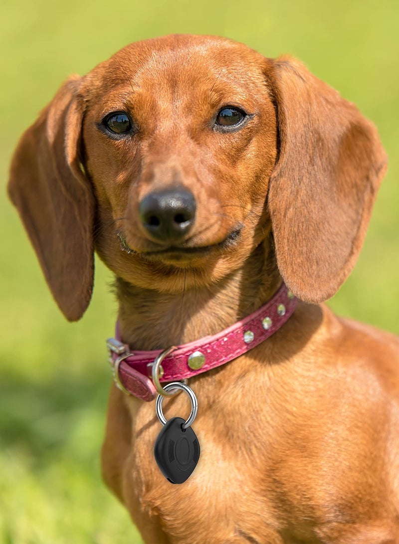 SOLARAE Cases Compatible with Samsung Galaxy SmartTag/SmartTag Plus Case, 6-Pack Soft Silicone Keychain Protective Case Cover Holder Keyring Key Chain Accessories for Galaxy SmartTag - Image 5