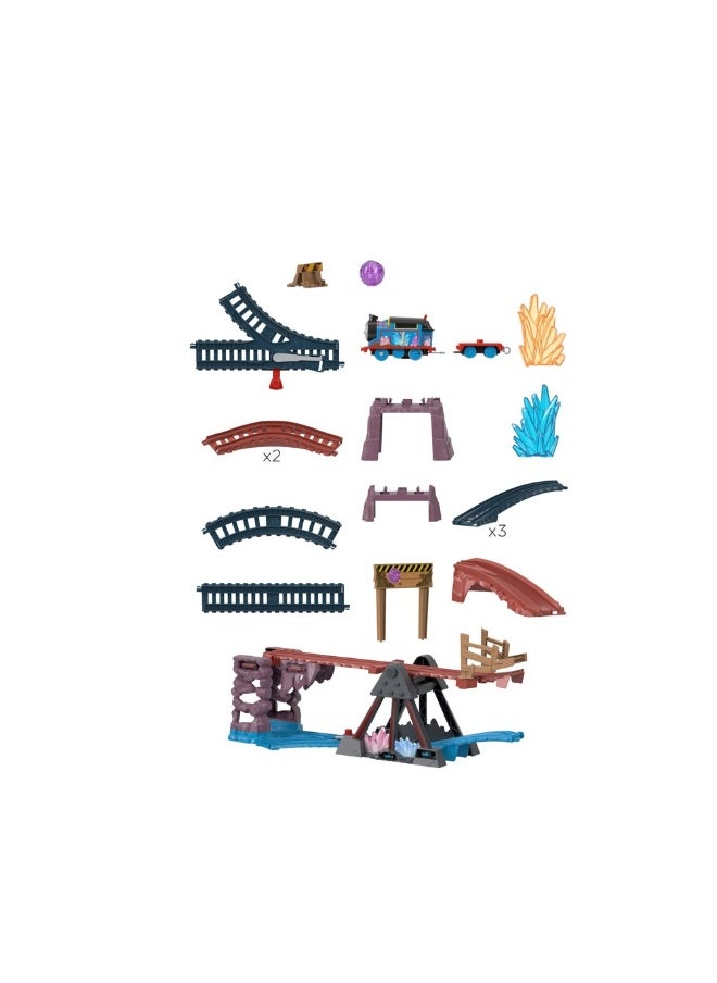 THOMAS & FRIENDS Crystal Caves Adventure Set (28 Pieces)  - Image 1