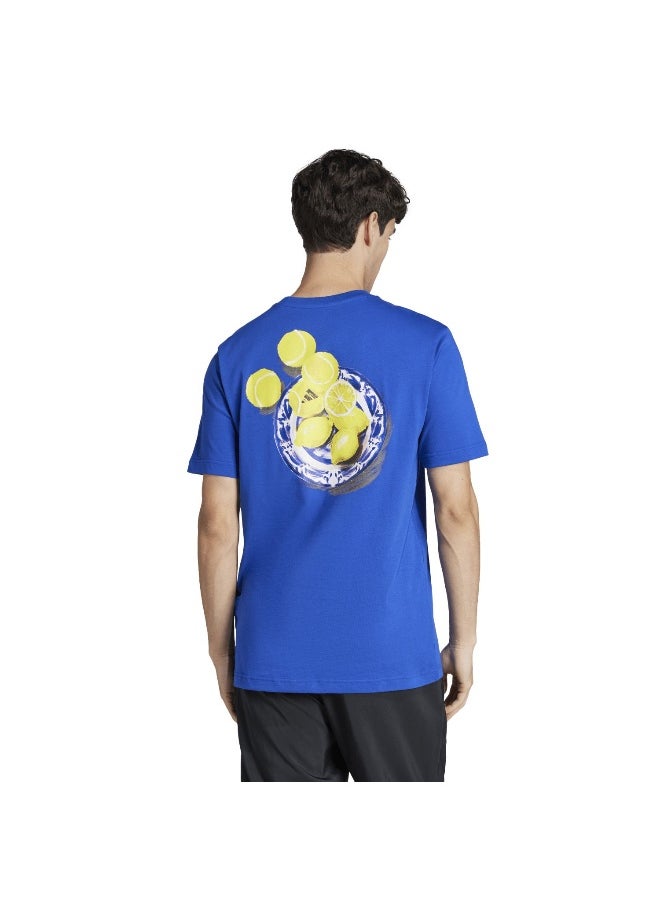 Adidas adidas lounge still life lemons men graphic t-shirt  - Image 3