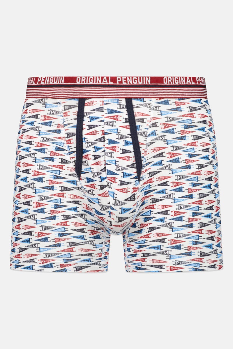 Original Penguin Men 2 Pieces Brand Logo Boxer Briefs, Multicolor - Image 5