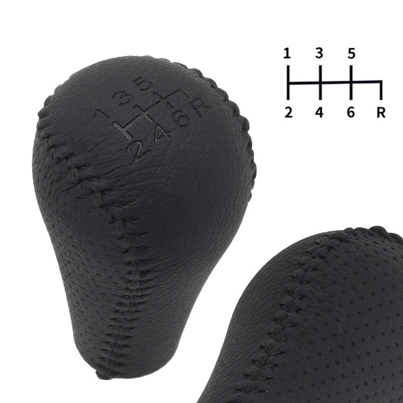 Cakievro 6 Speed Leather Gear Shift Knob for Nissan for Navara D40 for Frontier 0515 Gear Level Knob Shift Lever Auto Accessories - Image 4