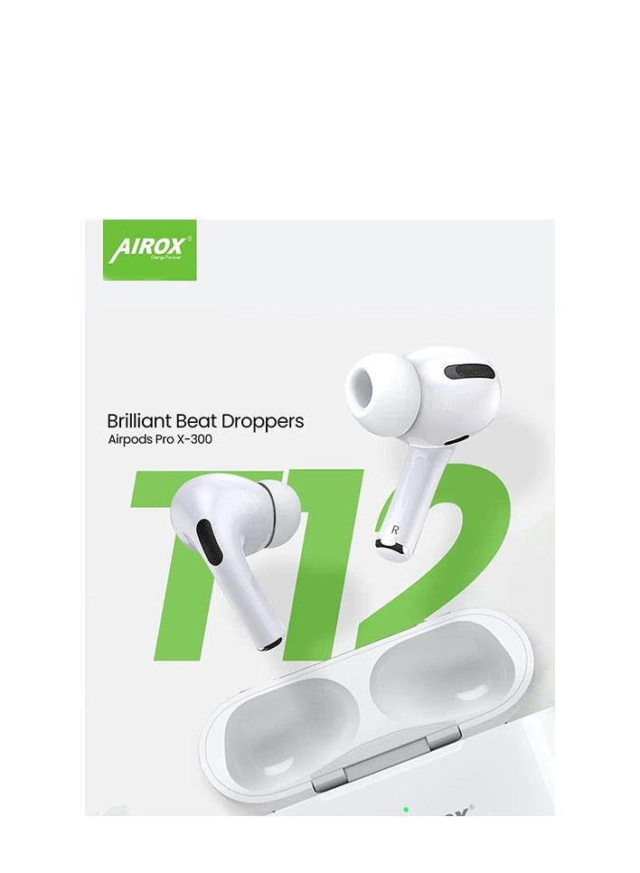 Airox AirPods Pro 5.1 X300 Super Bass Longer Play Time - Earbuds Wireless Bluetooth Earphones - Image 2