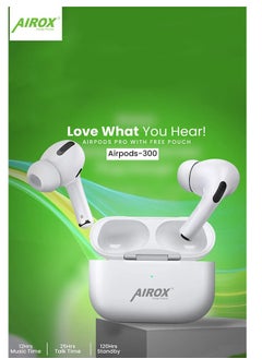 Airox AirPods Pro 5.1 X300 Super Bass Longer Play Time - Earbuds Wireless Bluetooth Earphones  - Image 4