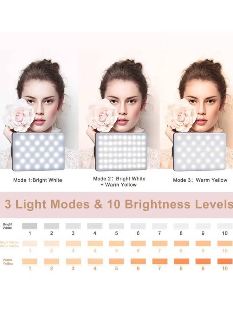 Beauenty Phone and Laptop Photography Light, LED Selfie Light with Front and Back Phone Clip, 3 Lighting Modes, Portable Clip Light for Phone/Tablet/Laptop, Zoom Calls, TikTok Video - Image 5