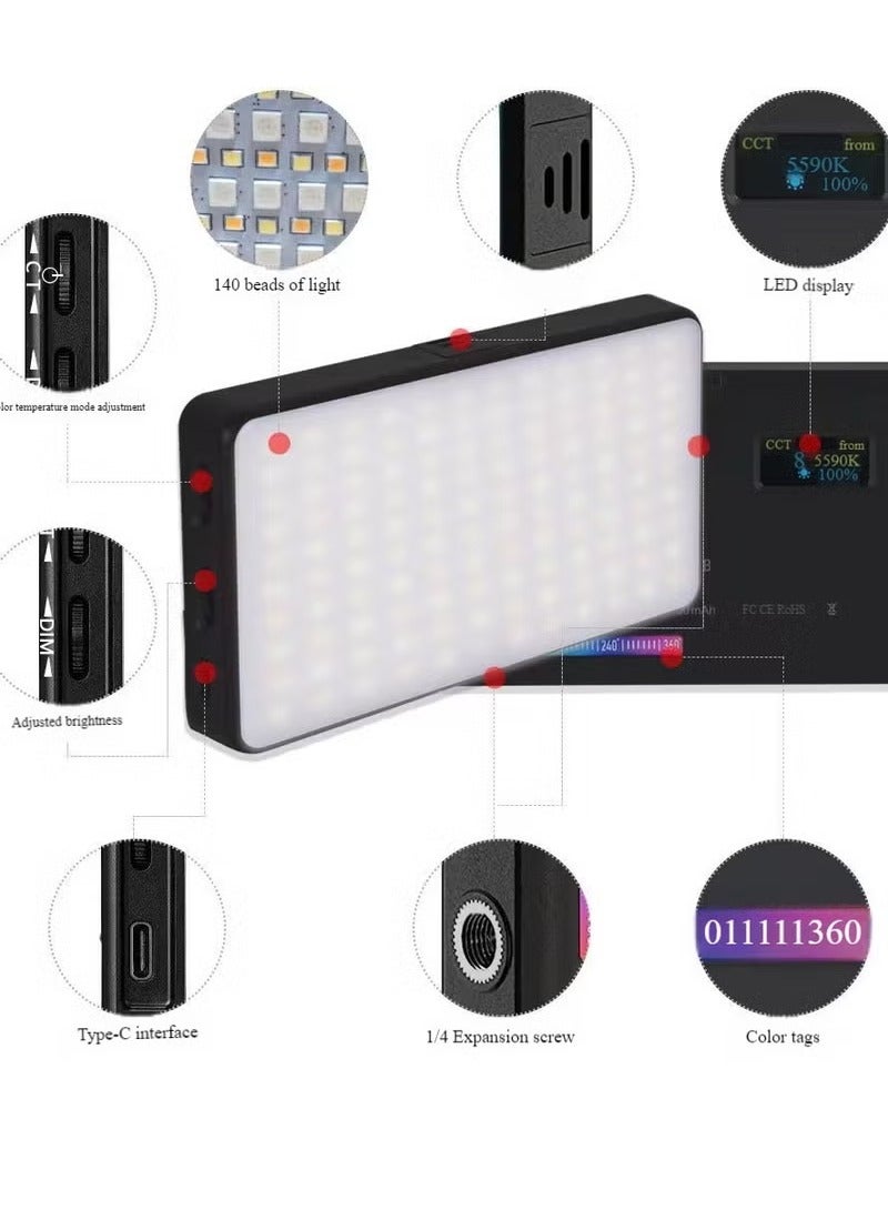 Beauenty Phone and Laptop Photography Light, LED Selfie Light with Front and Back Phone Clip, 3 Lighting Modes, Portable Clip Light for Phone/Tablet/Laptop, Zoom Calls, TikTok Video - Image 3