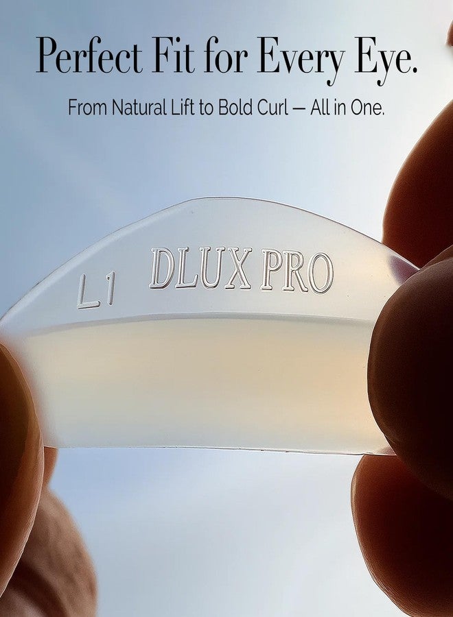 DLUX PROFESSIONAL Lash Lift Shields, 16 Pcs/8 Sizes Lash Lift Rods, Lash Lift Pads for Eyelash Curling and Lifting, Reusable Silicone Lash Rods for Eyelash Perm Lamination - Image 5