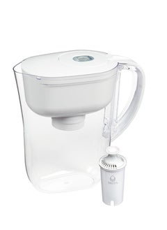 BRITA Brita Metro Water Filter Pitcher with SmartLight Filter Change Indicator, BPA-Free, Replaces 1,800 Plastic Water Bottles a Year, Lasts Two Months, Includes 1 Filter, Small - 6-Cup Capacity, White  - Image 1