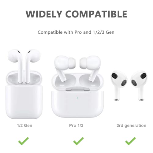 YINVA Ear Hooks Compatible with Apple AirPod All Models [Multi-Dimensional Adjustable] Holder Accessories for Ear Buds Pro Earphones (Pink) - Image 2