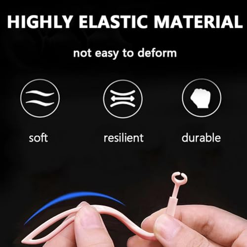YINVA Ear Hooks Compatible with Apple AirPod All Models [Multi-Dimensional Adjustable] Holder Accessories for Ear Buds Pro Earphones (Pink) - Image 4