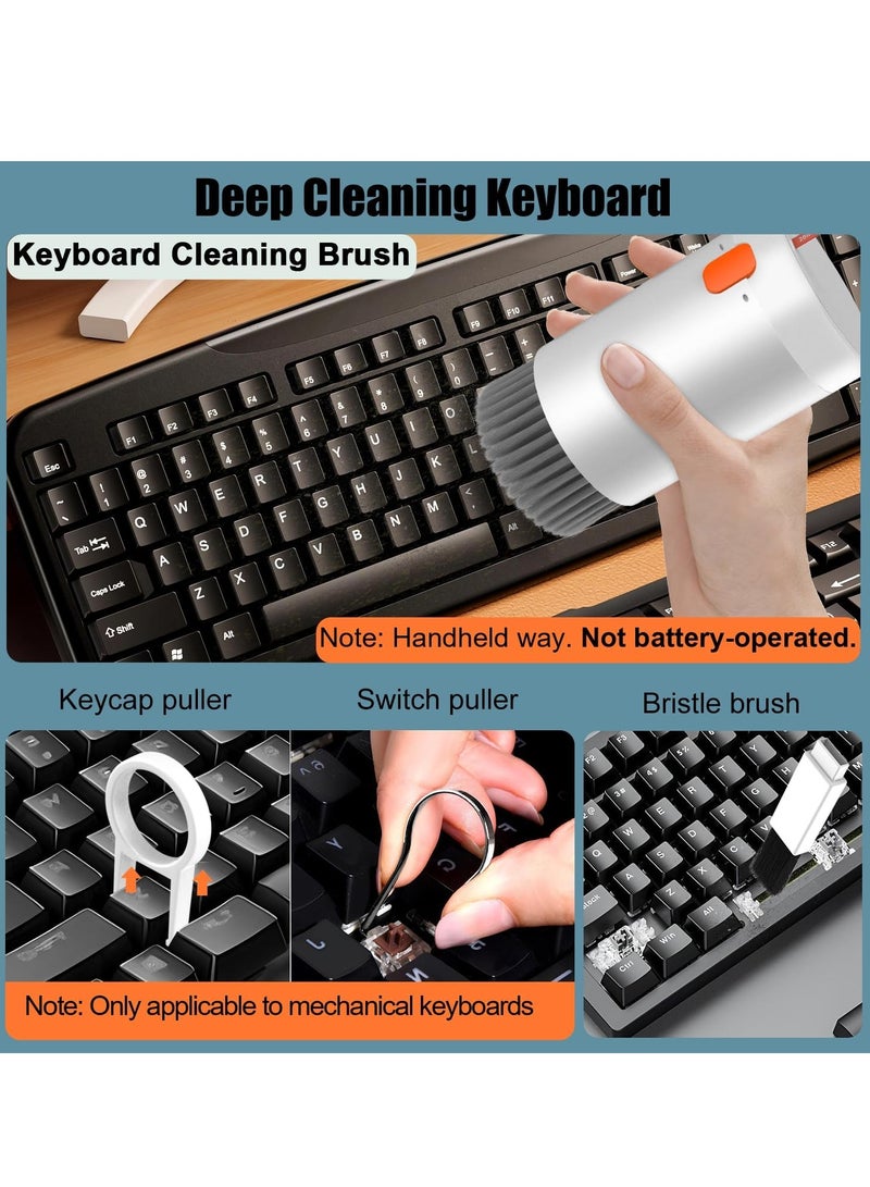 20 in 1 Multi-purpose Cleaning Kit for Electronic Devices, Keyboard Cleaning Brush, Headphone Cleaning Kit for Cleaning Laptops, Keyboards, Earbuds, Cameras, Cell Phones - Image 5