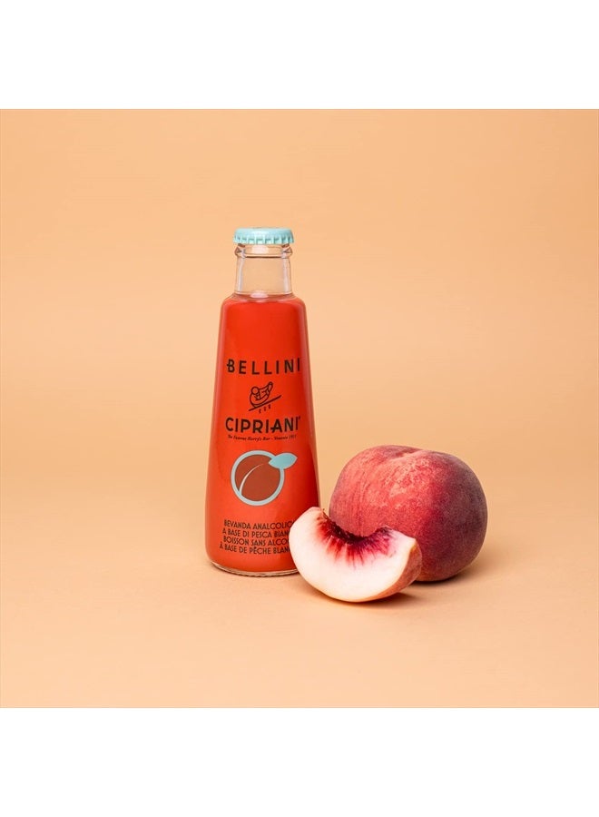 Bellini Cipriani Cipriani Peach Bellini Mix - White Peach Cocktail Mixers with Peach Puree & Sparkling Water - Non-Alcoholic Virgin Bellini Drink, Add Peach Flavoring to a Cocktail, Pack of 4 - Image 2