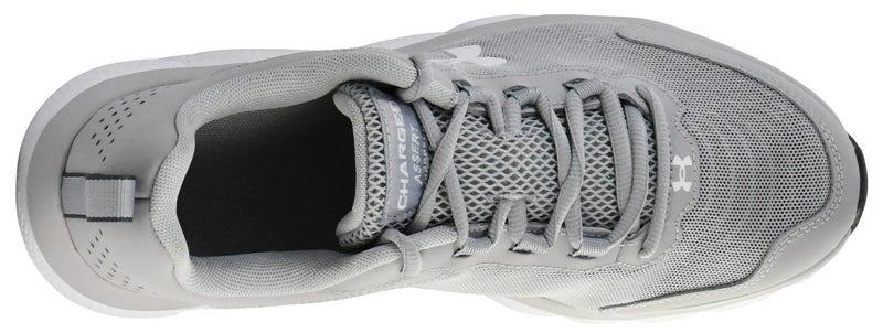Under Armour Men's Charged Assert 9, Mod Gray (101)/White, 8 X-Wide US - Image 5