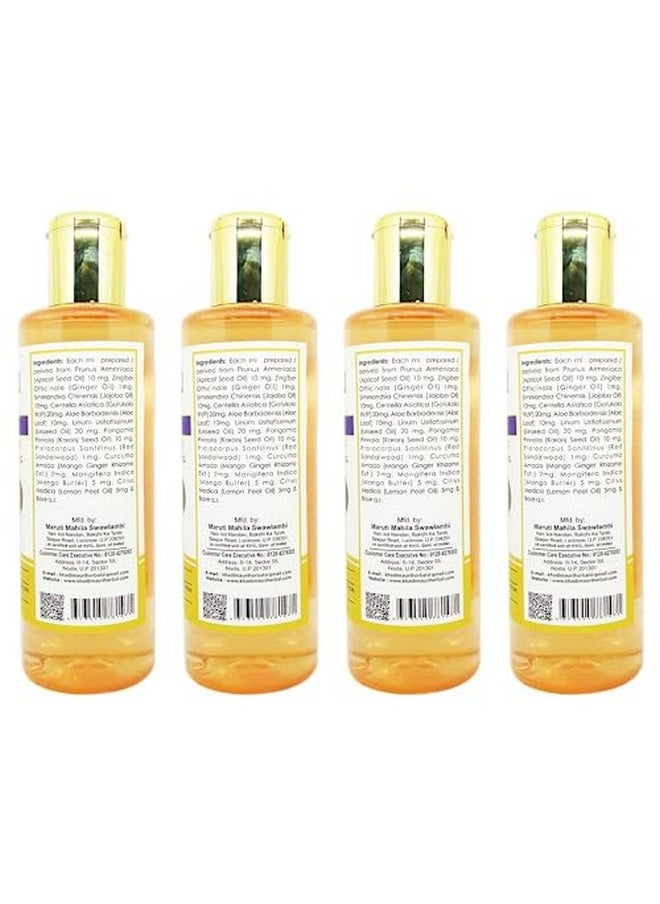 Khadi MAURI Jasmine Head & Body Massage Oil - Pack Of 4 (840 Ml)  - Image 2