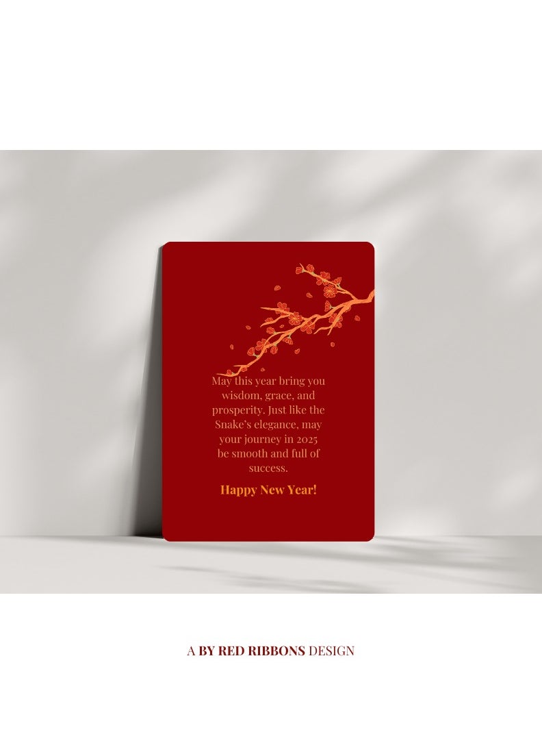 Generic Chinese New Year Greeting Card pack of 4  - Image 2