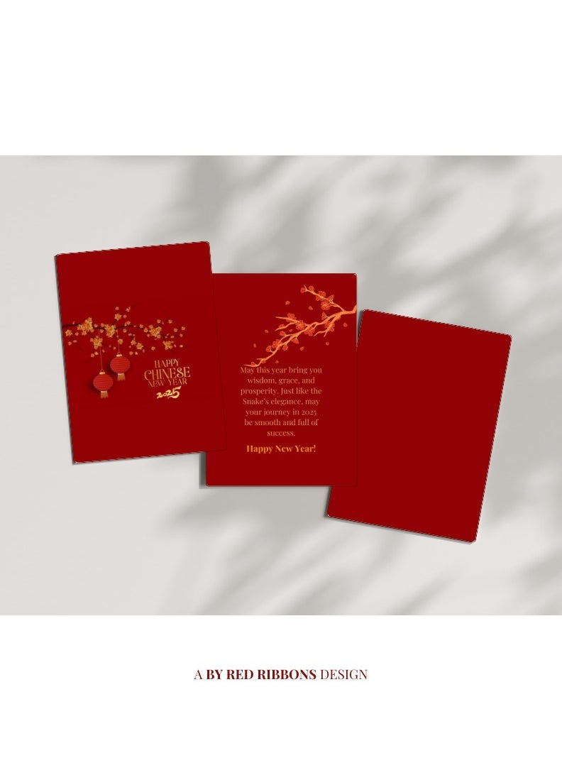 Generic Chinese New Year Greeting Card pack of 4  - Image 3