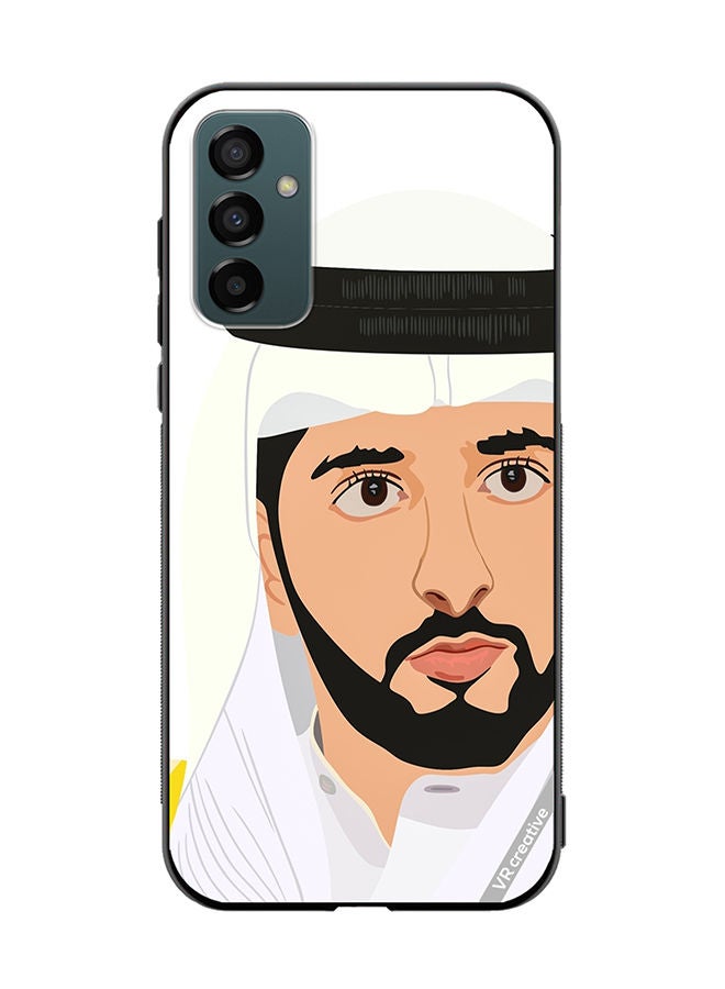 VR CREATIVE Protective Case Cover For Samsung Galaxy M23 Sheikh Hamdan Bin Mohammed Bin Rashid Al Maktoum Design Multicolour - Image 1